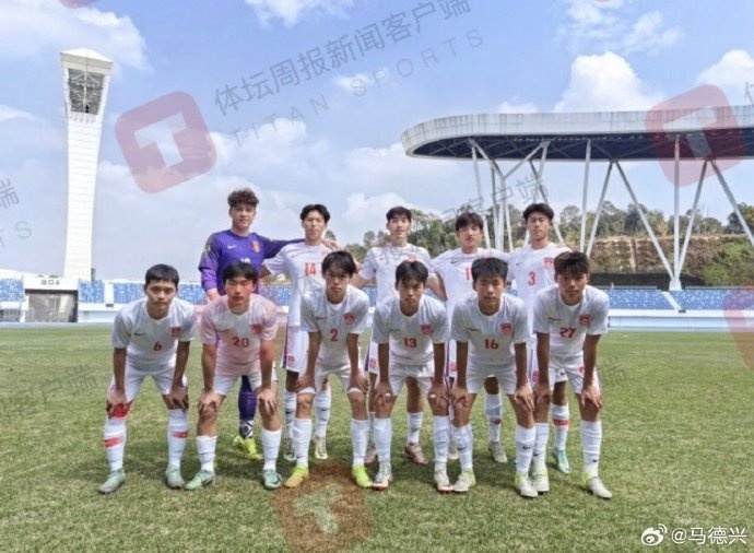 鄧捷夫、賈偉偉各入一球，U17國(guó)少0-2不敵07年齡段精英訓(xùn)練營(yíng)
